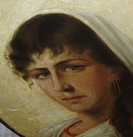    Vergleich mit Camille Corot's Darstellung darunter