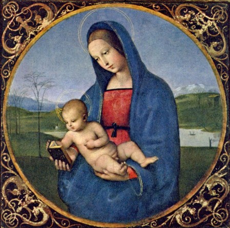 Raffael: Madonna Conestabile  1504